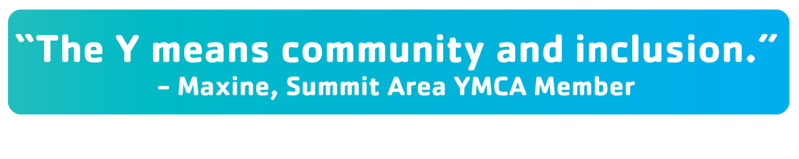 The Y means community and inclusion.